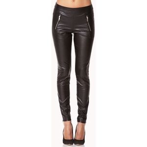 Unique LEATHER Black Pants/ Leggings FOREVER 21